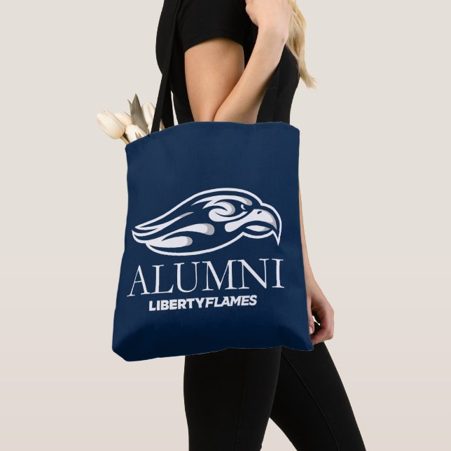 Liberty University Alumni Tote Bag (Close Up)