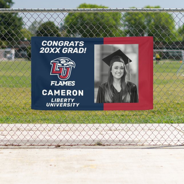 Liberty University Athletic Mark Banner (Insitu)