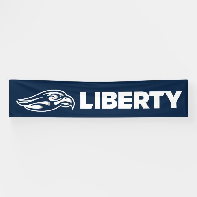 Liberty University Athletic Mark Banner (Horizontal)