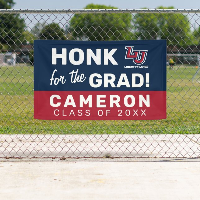Liberty University Athletic Mark Banner (Insitu)