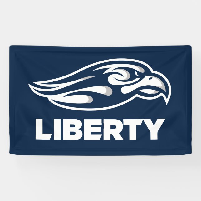 Liberty University Athletic Mark Banner (Horizontal)