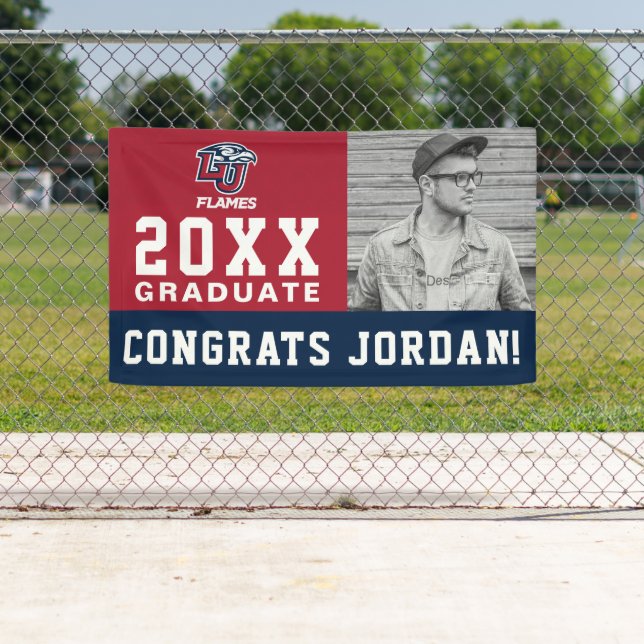 Liberty University Athletic Mark Banner (Insitu)