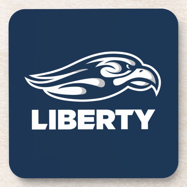 Liberty University Athletic Mark Beverage Coaster (Front)
