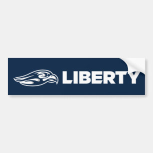 Liberty University Athletic Mark Bumper Sticker