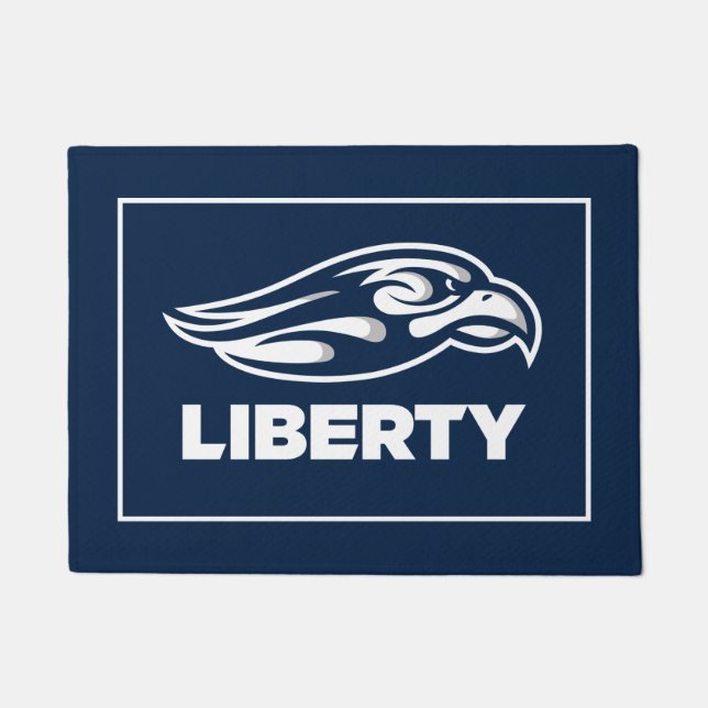 Liberty University Athletic Mark Doormat (Front)