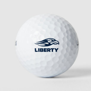 Liberty University Athletic Mark Golf Balls