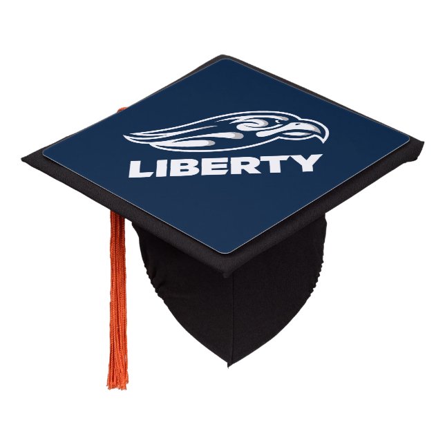 Liberty University Athletic Mark Graduation Cap Topper (Angled)