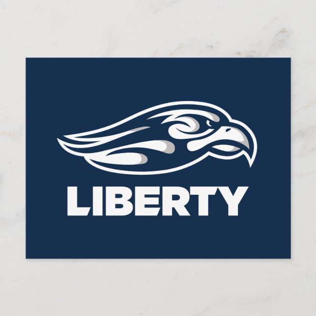 Liberty University Athletic Mark Invitation Postcard (Front)
