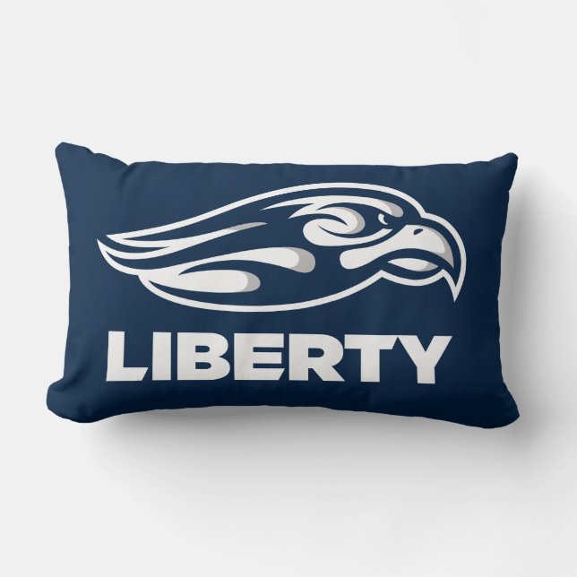 Liberty University Athletic Mark Lumbar Pillow (Front)