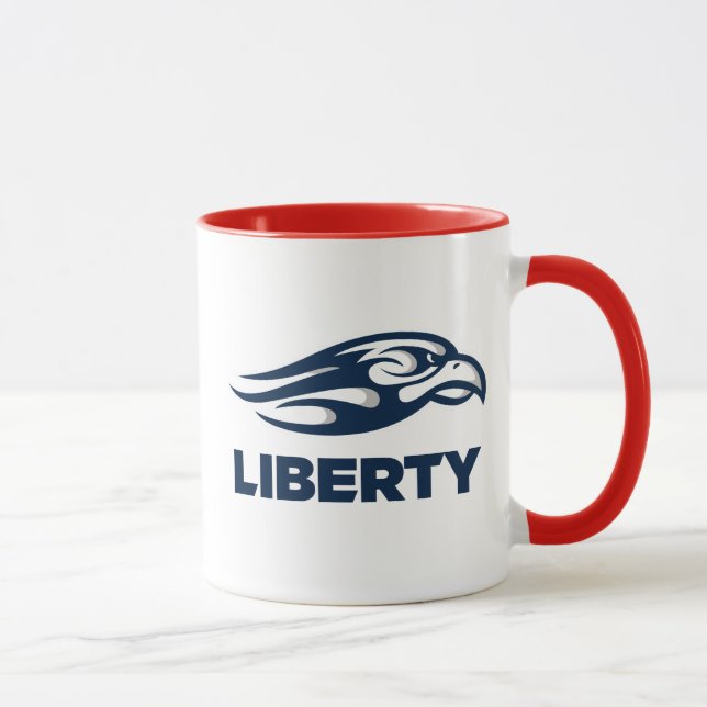Liberty University Athletic Mark Mug (Right)