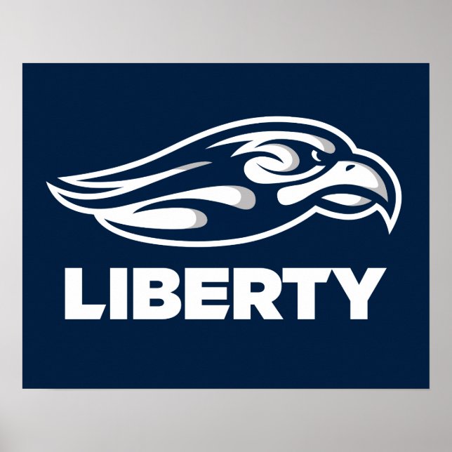 Liberty University Athletic Mark Poster (Front)