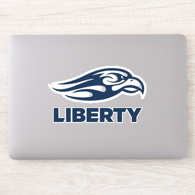 Liberty University Athletic Mark Sticker (Computer)