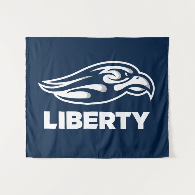 Liberty University Athletic Mark Tapestry (Front (Horizontal))