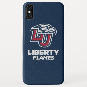 Liberty University Carbon Fiber Pattern iPhone XS Max Case