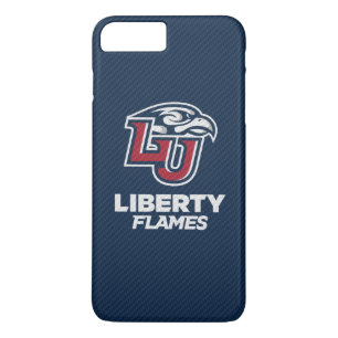 Liberty University Carbon Fiber Pattern iPhone 8 Plus/7 Plus Case