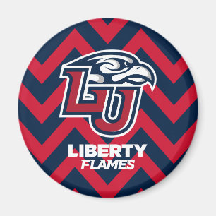 Liberty University Chevron Pattern Magnet