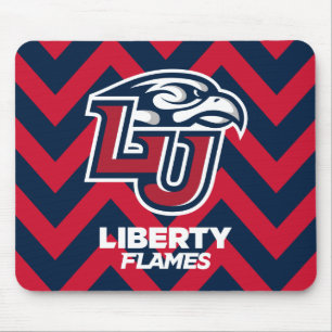 Liberty University Chevron Pattern Mouse Pad