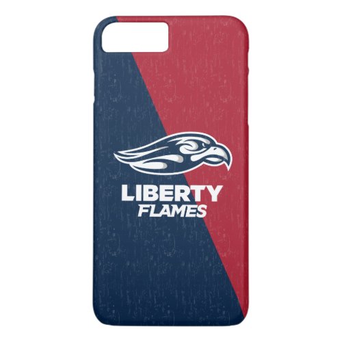 Liberty University Color Block Distressed iPhone 8 Plus7 Plus Case
