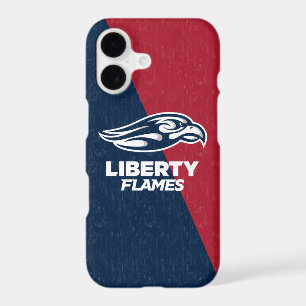 Liberty University Color Block Distressed iPhone 17 Case