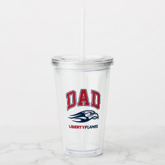 Liberty University Dad Acrylic Tumbler