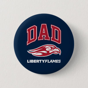 Liberty University Dad Button