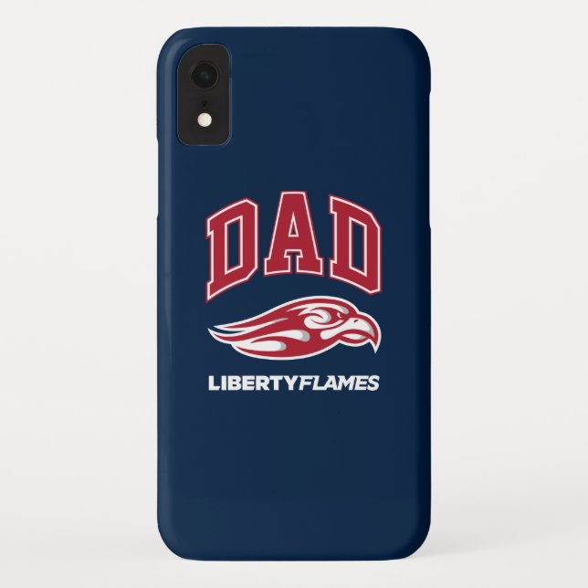 Liberty University Dad Case-Mate iPhone Case (Back)
