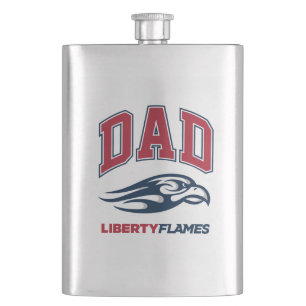 Liberty University Dad Flask