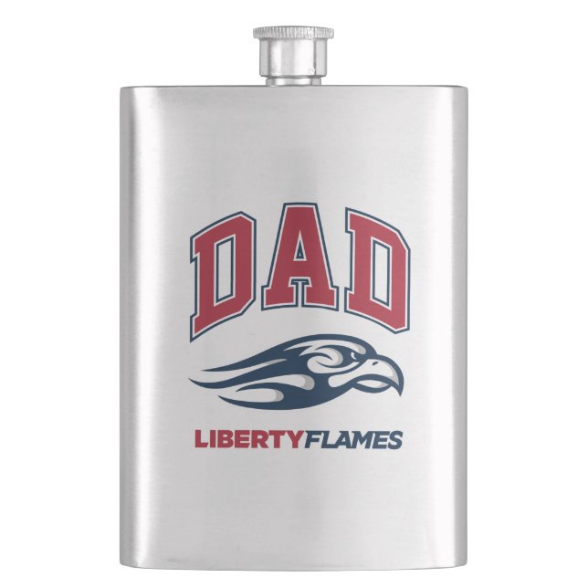 Liberty University Dad Flask (Front)