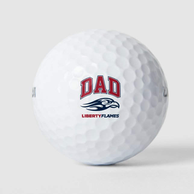Liberty University Dad Golf Balls (Front)