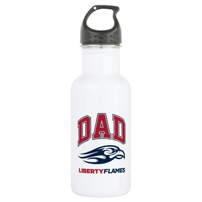Liberty University Dad Stainless Steel Water Bottle (Front)