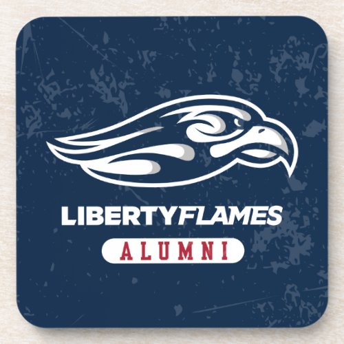 Liberty University Distressed Alumni Beverage Coaster