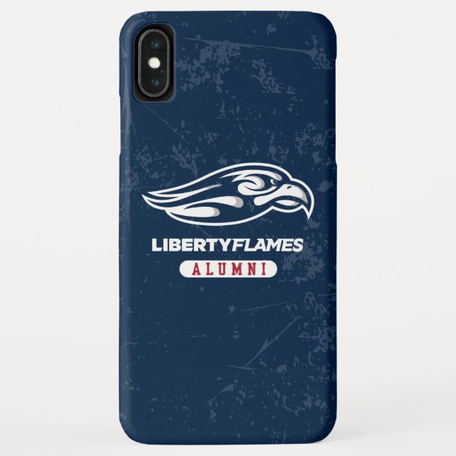 Liberty University Distressed Alumni Case-Mate iPhone Case (Back)