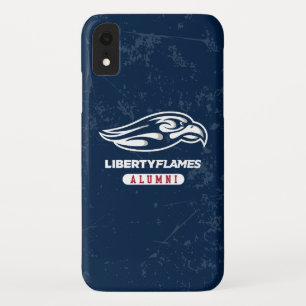 Liberty University Distressed Alumni iPhone XR Case