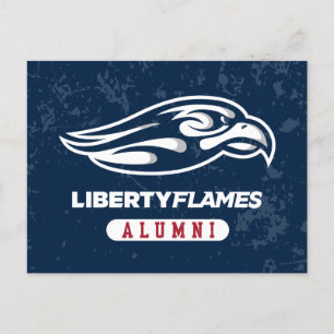 Liberty University Distressed Alumni Invitation Postcard