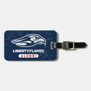 Liberty University Distressed Alumni Luggage Tag
