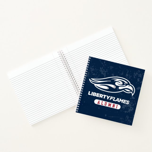 Liberty University Distressed Alumni Notebook (Inside)