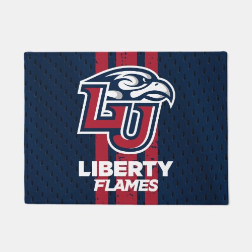 Liberty University Jersey Doormat