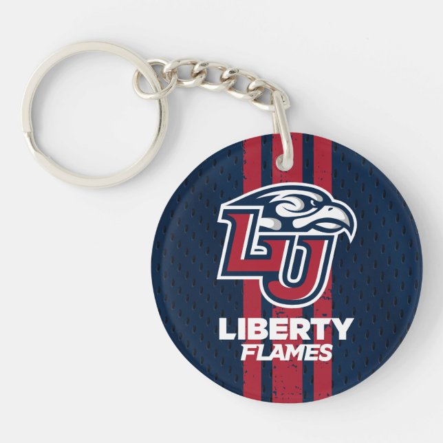 Liberty University Jersey Keychain (Front)