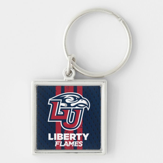 Liberty University Jersey Keychain (Front)