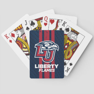 Liberty University Jersey Poker Cards