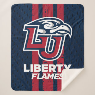 Liberty University Jersey Sherpa Blanket