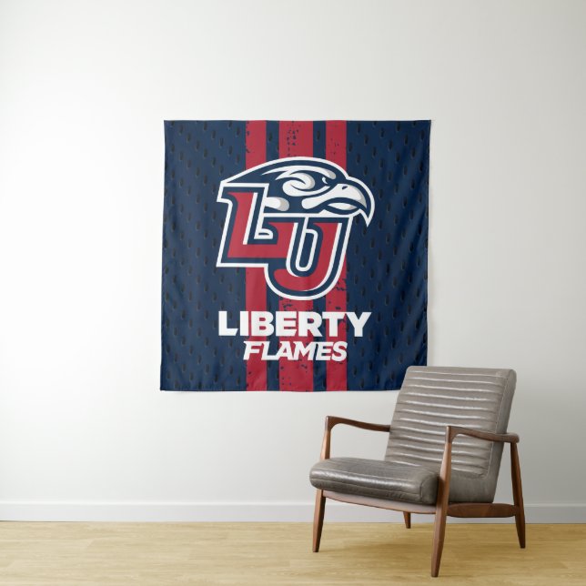 Liberty University Jersey Tapestry (In Situ)