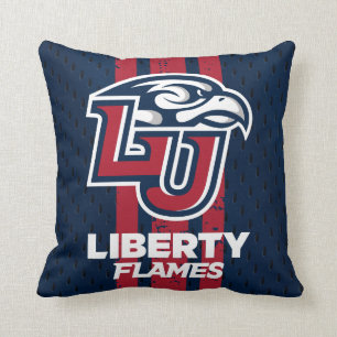 Liberty University Jersey Throw Pillow