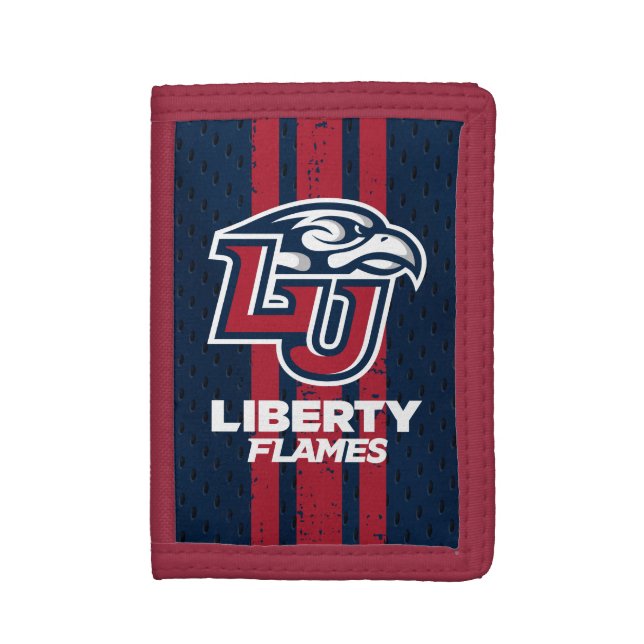 Liberty University Jersey Trifold Wallet (Front Vertical)