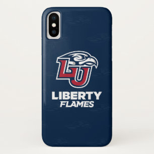Liberty University Logo Watermark iPhone X Case