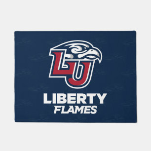 Liberty University Logo Watermark Doormat