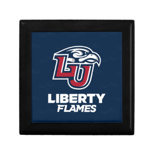 Liberty University Logo Watermark Gift Box
