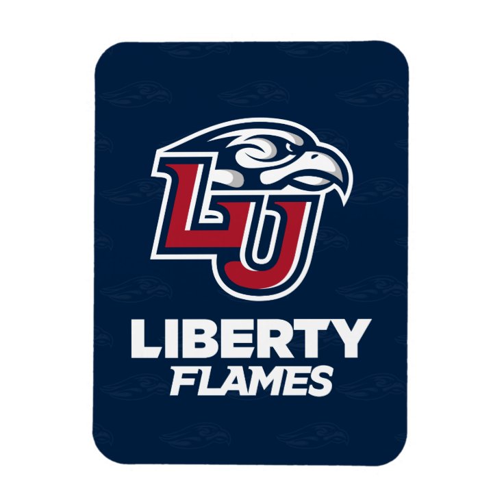 Liberty University Logo Watermark Magnet | Zazzle