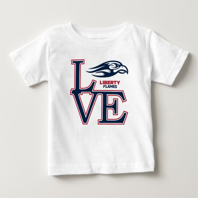 Liberty University Love Baby T-Shirt (Front)