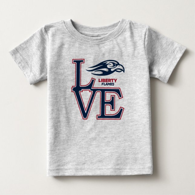 Liberty University Love Baby T-Shirt (Front)